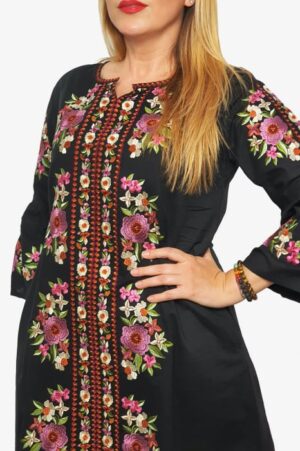 Rochie brodata Zenovia