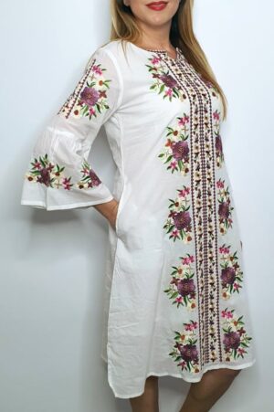 Rochie brodata Zenovia 2