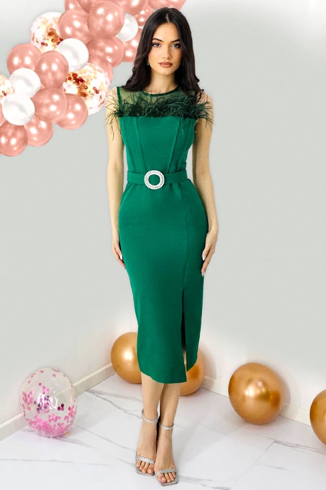 Rochie eleganta din bumbac