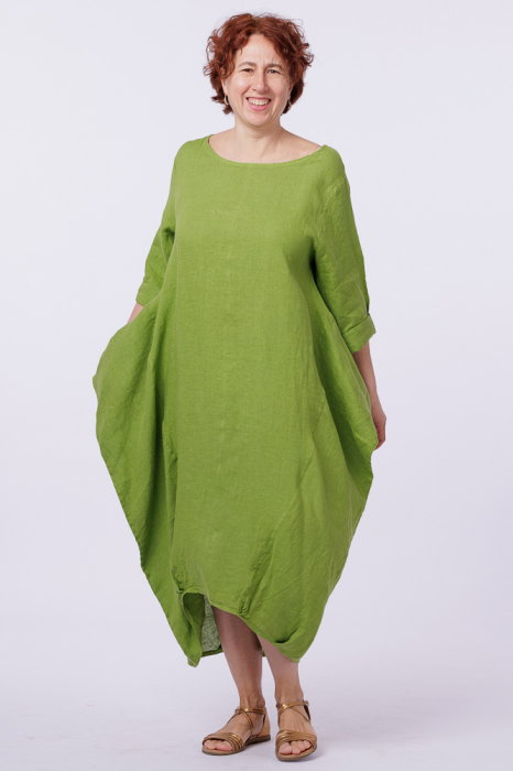 Rochie lalea in colturi