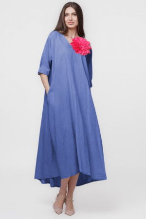 Rochie lunga A-line oversize