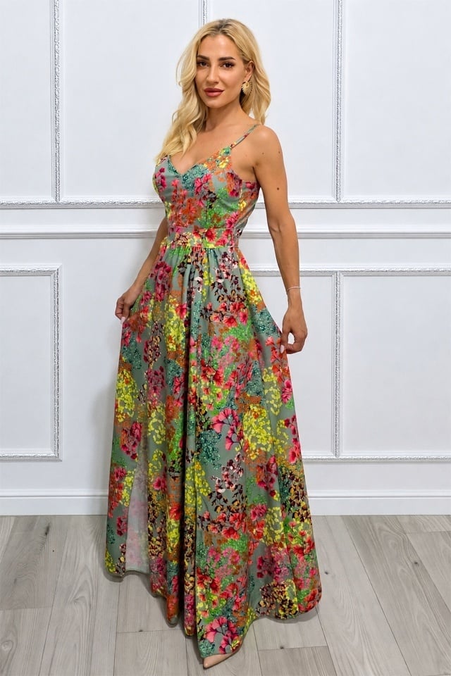 Rochie lunga Camelea