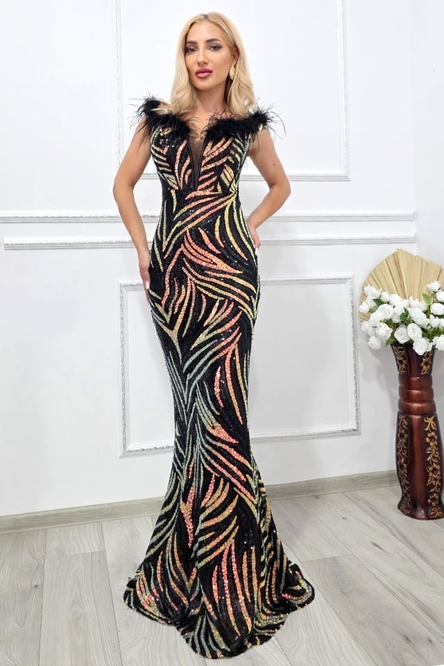 Rochie lunga de ocazie VaLLia