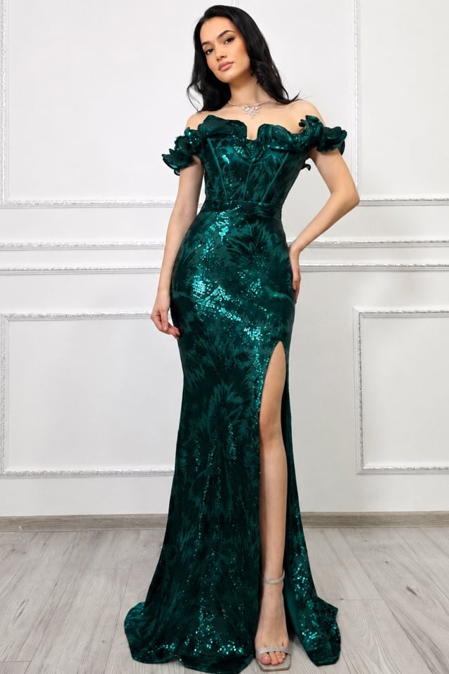 Rochie lunga de seara Velary