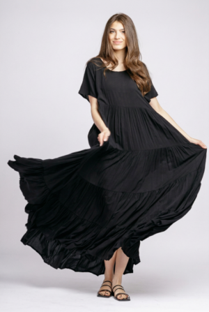 Rochie lunga neagra