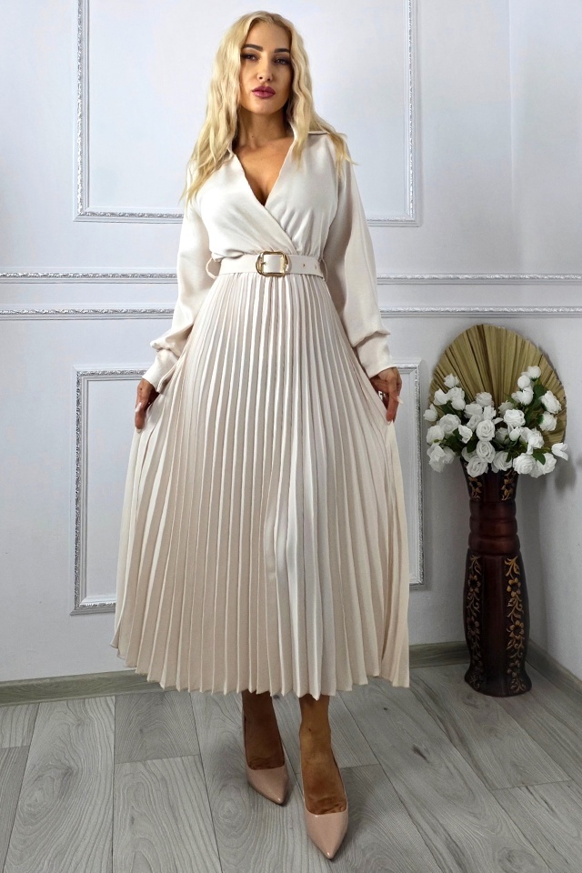 Rochie lunga plisata NOVARA