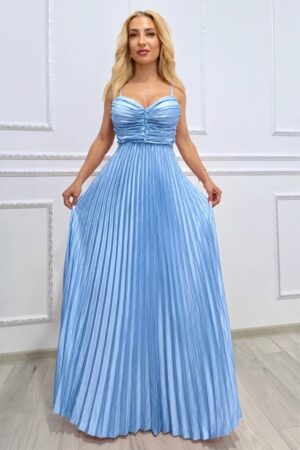 Rochie lunga plisata NYSA UNI