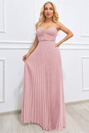 Rochie lunga plisata NYSA UNI