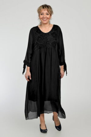 Rochie neagra lunga