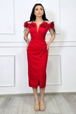 Rochie midi bodycon