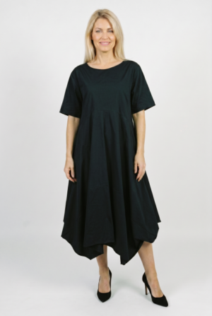 Rochie midi lejera oversize din vascoza