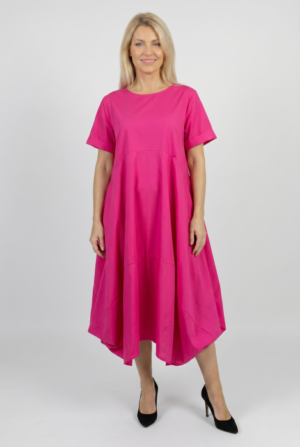 Rochie midi lejera oversize din bumbac