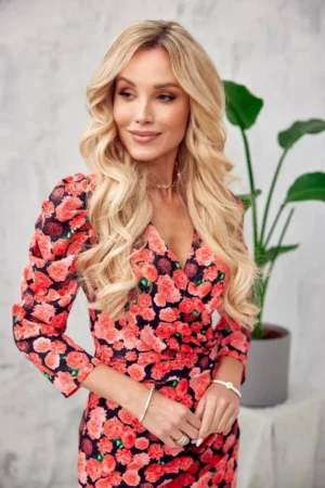 cu imprimeu floral
