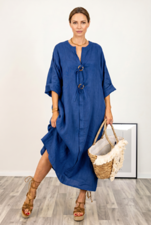 Rochie oversize din in