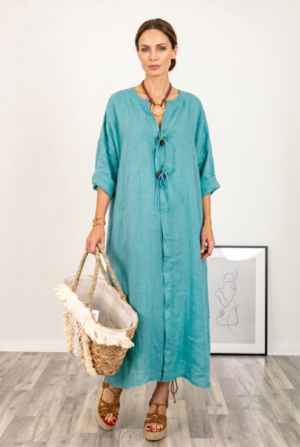 Rochie oversize din in