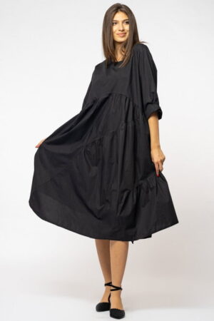 Rochie neagra oversize