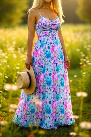 Rochie plisata de zi NYSA