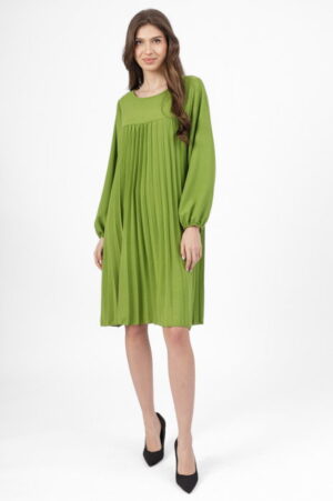 Rochie plisata midi