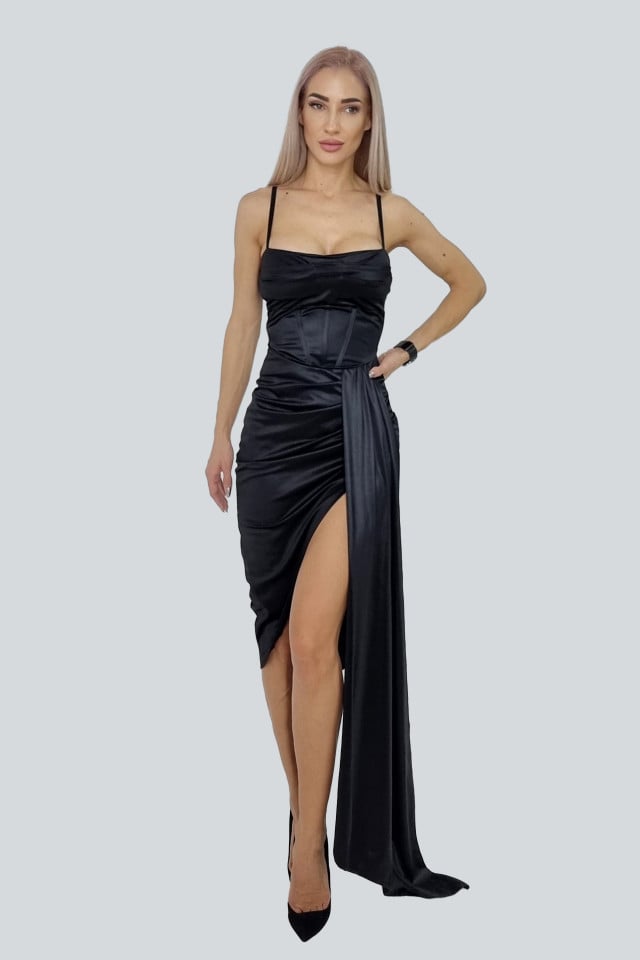 Rochie satinata Valentina