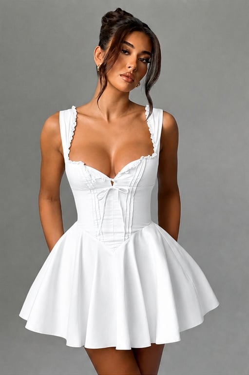 Rochie scurta babydoll SELVIA