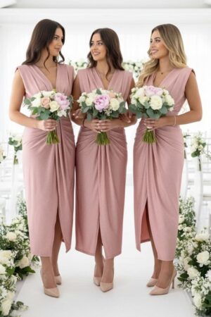 Set 4x Rochie lunga de seara JHOSY