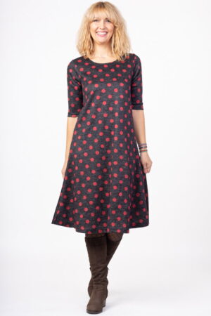 Rochie  A line  midi