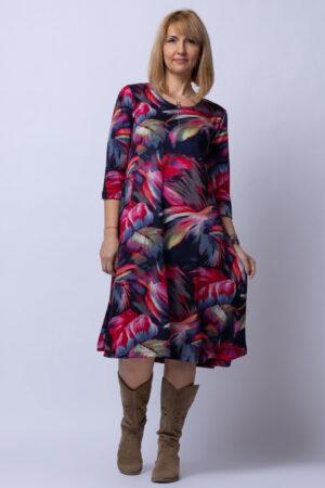 Rochie  A line  midi