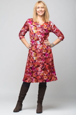 Rochie  A line  midi