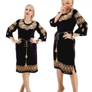 Rochie Brodata Traditional  Atena 4