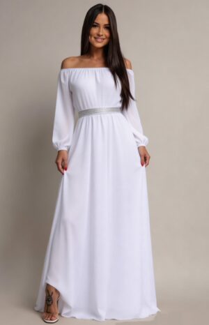 Rochie cununie civila lunga