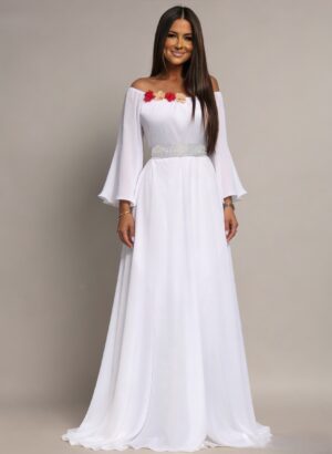 Rochie cununie civila lunga