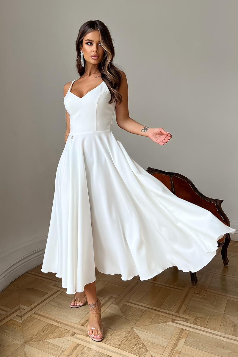 Rochie de cununie civila midi