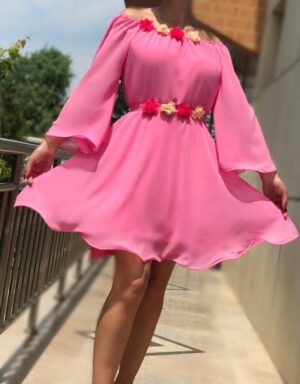 Rochie eleganta din voal Mioara 4