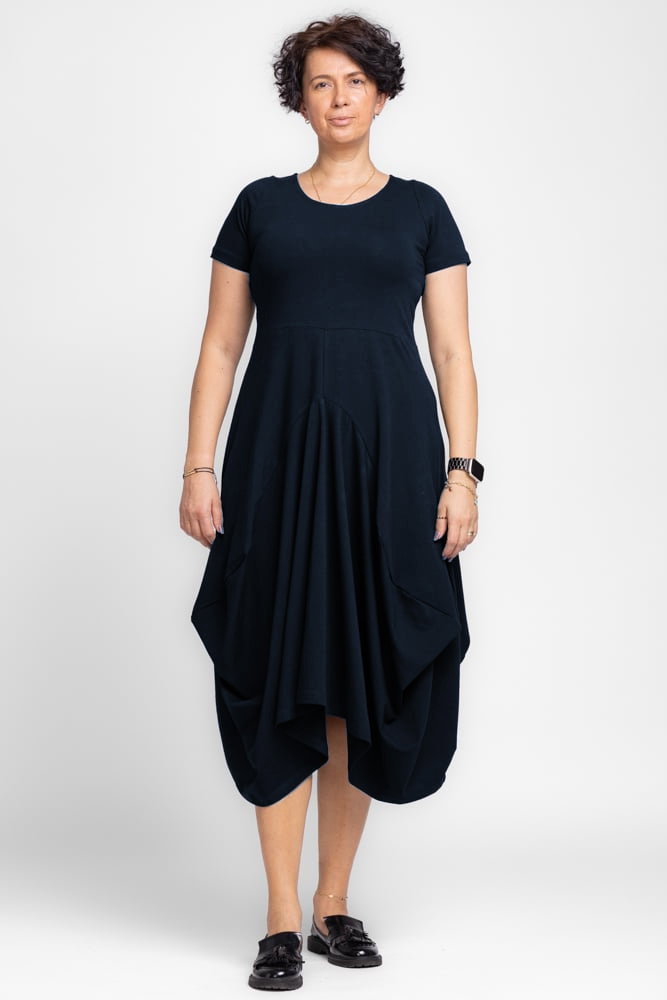 Rochie lunga in colturi