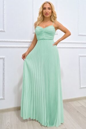 Rochie lunga plisata NYSA UNI
