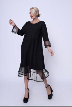Rochie A-line neagra