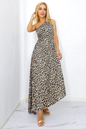 Rochie plisata asimetrica Elza