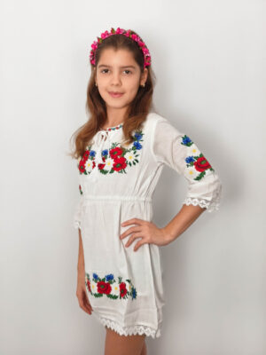 Rochie traditionala fetite Anca