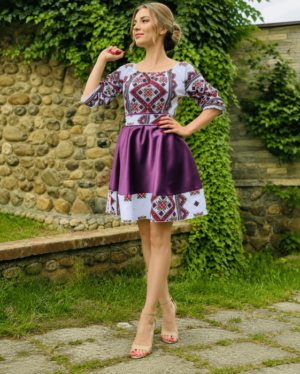 Rochie Traditionala stilizata cu Laura 19