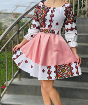 Rochie Traditionala stilizata cu Laura 18