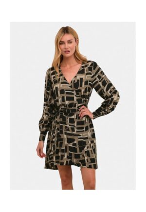 Rochie dama -  304099373 - Viscoza - Negru - Negru