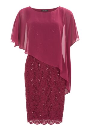Rochie dama  77760410 - Poliester - Visiniu