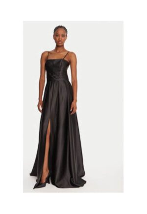 Rochie de seara -  sintetic - negru