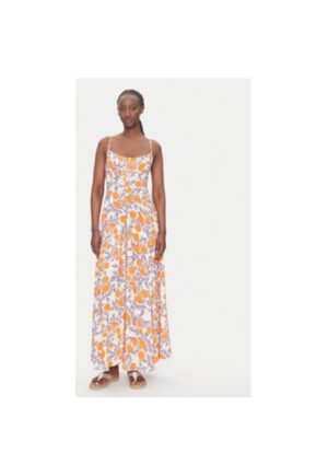 Rochie de vara dama  PT2748CLD001 - Viscoza/In - Portocaliu - Portocaliu