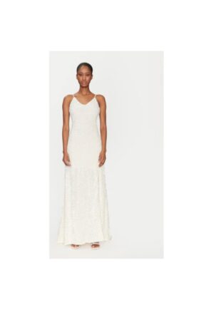 Rochie dama - 304950650 - Poliester - Alb - Alb