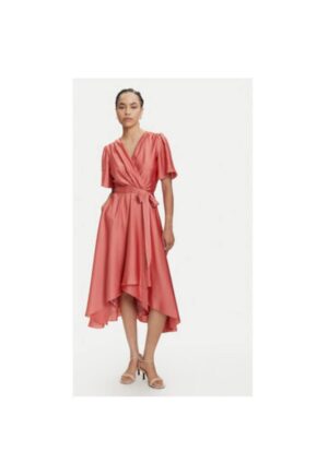 Rochie dama 5AJ04000 - Poliester - Portocaliu - Portocaliu