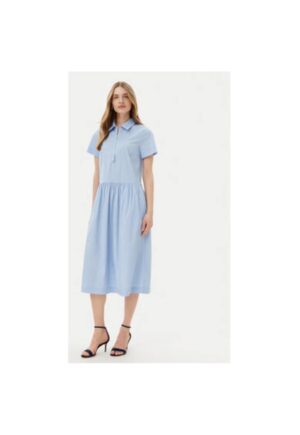 Camasa rochie dama  10018868 30046639 - Albastru deschis - Albastru deschis