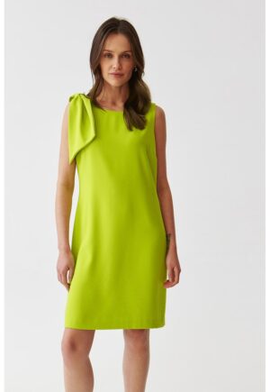 Rochie mini dreapta - Verde lime