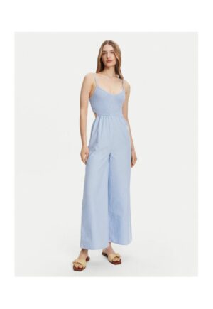 Rochie de vara dama EBJWO03003 - Albastru - Albastru