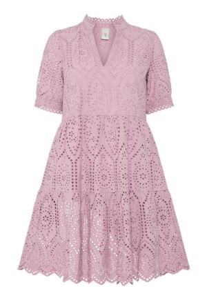 Rochie de vara dama 26027163 - Bumbac organic - Roz
